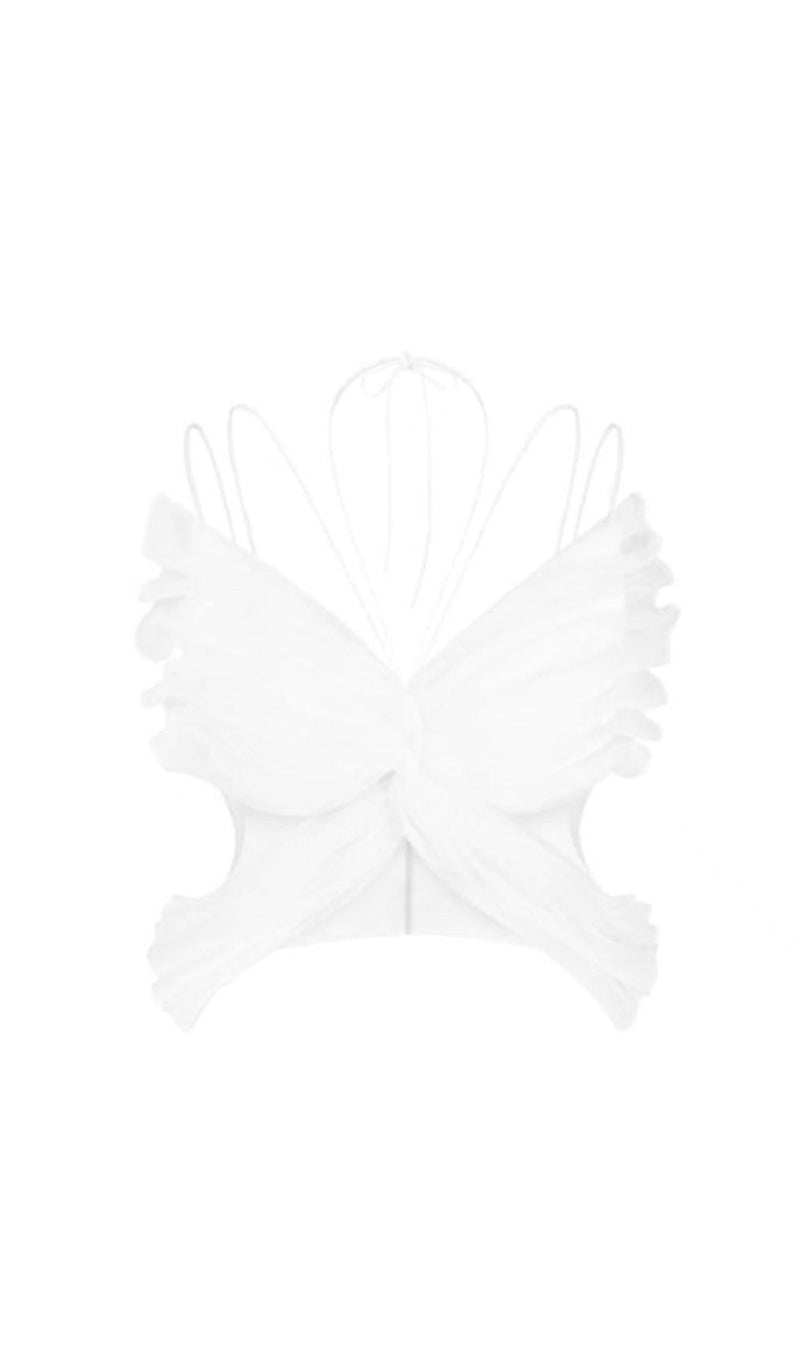 BUTTERFLY TOPS IN WHITE