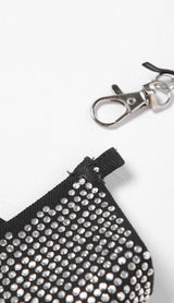 Iron chain sling hot drill corset vest