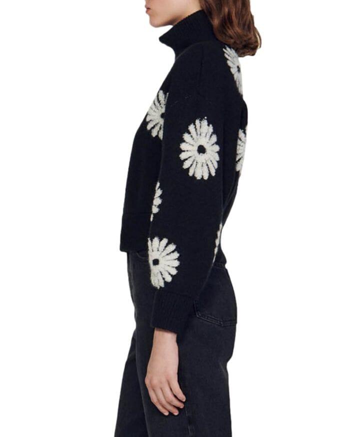 SILAS FLORAL JACQUARD SWEATER